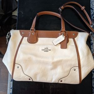 Coach Mickie Satchel in Spectator leather